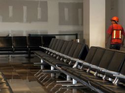 Se prevé que la primera terminal de pasajeros puede estar lista en septiembre. ARCHIVO /