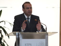 Navarrete respaldó lo dicho por el secretario de Educación Pública, Emilio Chuayffet respecto a que se aplicará la ley a los maestros. ARCHIVO /