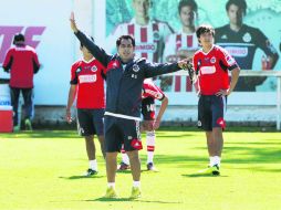 Benjamín Galindo reconoce sus límites y fortalezas, por lo que confía en los jóvenes del Rebaño para encarar el cierre de la temporada. EL INFORMADOR /