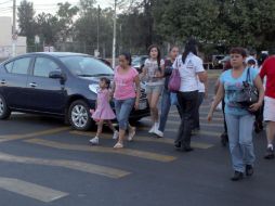 Hoy se informó que de cada 10 atropellamientos que se dieron en Jalisco entre 2011 y 2012, cuatro ocurrieron en Guadalajara. ARCHIVO /