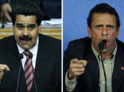 Los favoritos para suceder a Hugo Chávez son Nicolás Maduro y Henrique Capriles. AFP /