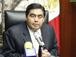 Miguel Barbosa señala que serán claros para que no haya confusiones en el Senado. ARCHIVO /