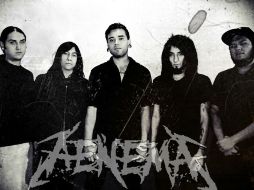 La banda tapatía ''Aenema'' ha tenido la oportunidad de abrirle a los estadounidenses de Emmure.  /