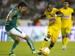 Los Esmeraldas han mostrado una cara distinta a la arrolladora del torneo anterior. EFE /