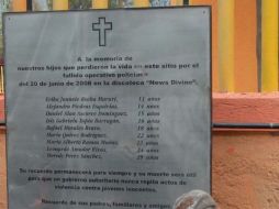 ''Esas son familias de los jóvenes que sólo sufrieron lesiones menores, o ni siquiera eso'', indicó un deudo. ARCHIVO /