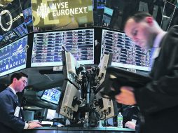 Mal día. El mercado de EU cerró con la peor caída desde noviembre de 2012. AFP /