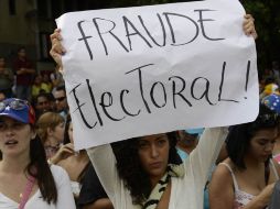 Las protestas se desataron el lunes en varias zonas del país, principalmente en Caracas. AFP /