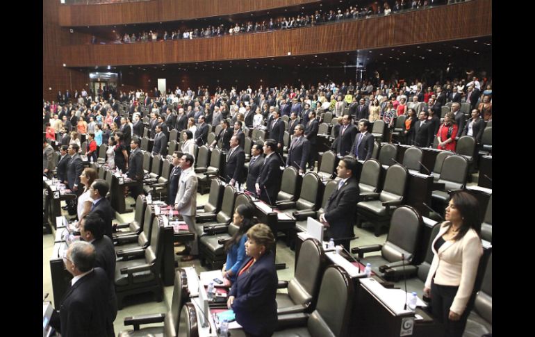 La oposición en la Cámara de Diputados alcanzó 233 votos en contra de que el PRI encabezara la comisión Monex. SUN /