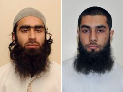 Dos de los acusados Syed Farham Hussein y Umar Arshad. AFP /