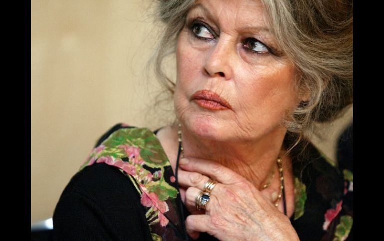 Brigitte Bardot, antiguo símbolo sexual durante los años 60, a la defensa del mejor amigo del hombre. ARCHIVO /