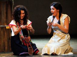 Fotografía de la puesta en escena de ''Niñas de la guerra''. EL INFORMADOR /