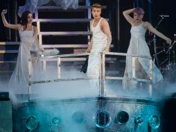 El canadiense Justin Bieber se encuentra en medio de su gira ''Believe''. ARCHIVO /