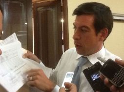 Castro Reynoso dice que buscará a los responsables por la adquisición a sobreprecio de formas valoradas.  /
