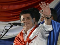 Horacio Cartes gana las elecciones presidenciales en Paraguay. AFP /