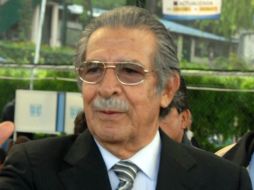 El ex general Ríos Montt enfrenta un juicio histórico por genocidio. ARCHIVO /