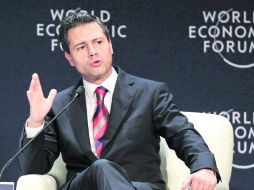 Potencial. Enrique Peña Nieto enfatizó que ''México no quiere quedarse rezagado en la región''. EFE /