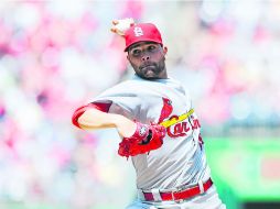 Salida de calidad. Jaime García ejecuta un lanzamiento durante su apertura ante los Nacionales. AFP /