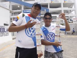 En Puebla, los aficionados de los Camoteros harán el lleno el próximio domingo ante el Atlas. NTX /