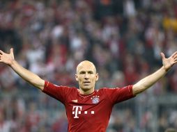 Arjen Robben podría salir del Bayern Munich la próxima temporada. AFP /