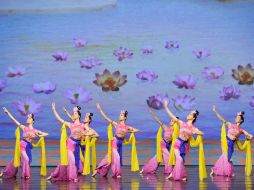 El montaje hace alusión a la historia y tradición china. ESPECIAL /