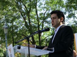 El presidente del partido MC da a conocer la postura del partido en torno a los avances de un acuerdo por Jalisco- ARCHIVO /