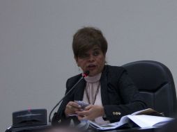 Carol Patricia Flores, admitió pruebas de descargo de Ríos Montt y Rodríguez que les habían rechazado en la fase previa al juicio. ARCHIVO /