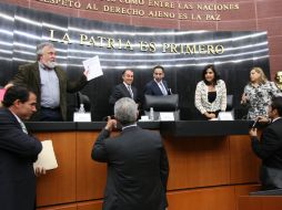 Se prevé que la reforma tenga su lectura y sea aprobada en la sesión nocturna del Senado. NTX /