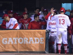 Diablos Rojos camina en el quinto lugar de la Zona Norte con una marca de 17-15. MEXSPORT /
