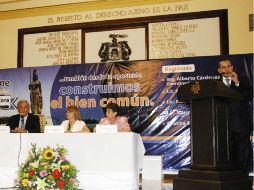 Cada uno de los integrantes de la fracción panista habló de los trabajos que ha realizado desde las comisiones edilicias que preside.  /