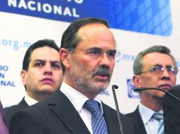 El líder del PAN, Gustavo Madero, exige castigo a quienes pretendían sacar beneficio político de los programas sociales en Veracruz. EFE /