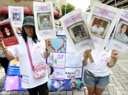 En Jalisco, hay mil 184 mujeres en estatus de desaparecidas. ARCHIVO /