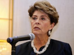 La titular de la Secretaría de Salud, Mercedes Juan López. ARCHIVO /