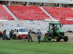 En Brasil ya preparan los inmuebles que albergarán la copa. AFP /