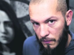 Inspiración. Karim explica que definió su vocación cuando conoció la obra del artista cubano, residente en Guadalajara, Waldo Saavedra. EL INFORMADOR /