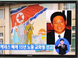 El ciudadano estadounidense Kenneth Bae es acusado de filmar ilegalmente a unos niños que mendigaban. AFP /