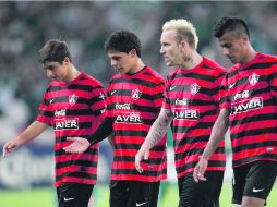 Caras largas. Atlas perdió 1-0 contra el sotanero León y cerró en tercer lugar. MEXSPORT /