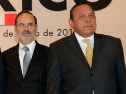 Gustavo Madero y Jesús Zambrano trabajan para blindar los programas sociales contra un fraude electoral. ARCHIVO /
