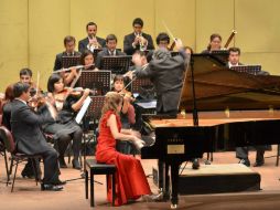 Lorena Eckell glosó al piano cuatro baladas, una sonatina, un tango y tres danzas argentinas. ESPECIAL /