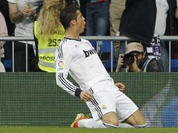 CR7 logra superar a Lio en el conteo de Castrol EDGE. EFE /