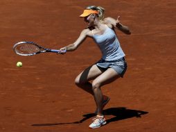 Maria busca recuperar la cima de la WTA y para ello debe ganar en la Caja Mágica. AP /