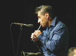 El flautista Horacio Franco participó en el evento, que fue gratuito para todos los asistentes. ARCHIVO /