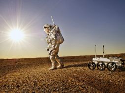 La NASA espera que los primeros astronautas puedan poner pie en Marte en las dos próximas décadas. EFE /
