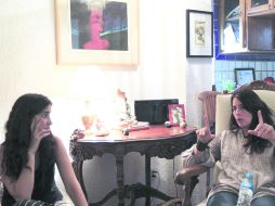 Convicciones. Cecila y Ana Luisa Rébora, cuestionan el mundillo tapatío del arte, del que lamentan la carencia de crítica seria. EL INFORMADOR /