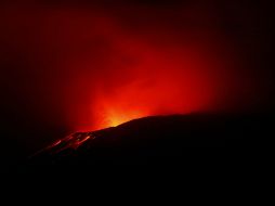 El Cenapred informa que el nivel de alerta volcánica permanece en Amarillo Fase 2. NTX /