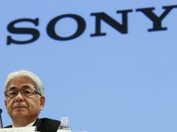 El vicepresidente ejecutivo y director financiero de Sony, Masaru Kato, presentó los resultados obtenidos por la compañía. EFE /