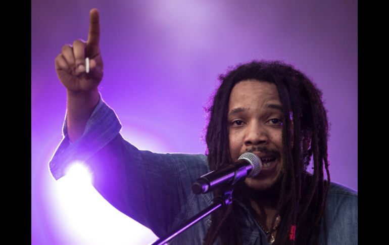 Damian Marley, hijo del ''El Padre del Reggae''. ARCHIVO /