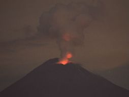 El Nivel de Alerta Volcánica se encuentra en Amarillo Fase 3. ESPECIAL /