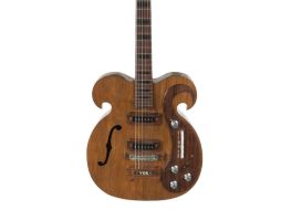 La guitarra eléctrica de la marca VOX fue fabricada por encargo de John Lennon en 1966. EFE /