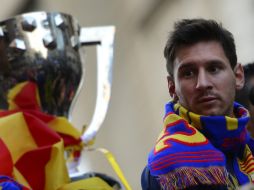 Lio ha ganado el título y tiene casi seguro el 'pichichi' en España. AFP /