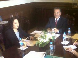 La senadora perredista Dolores Padierna se encuentra en Guadalajara y esta mañana sostiene una reunión Arturo Zamora.  /